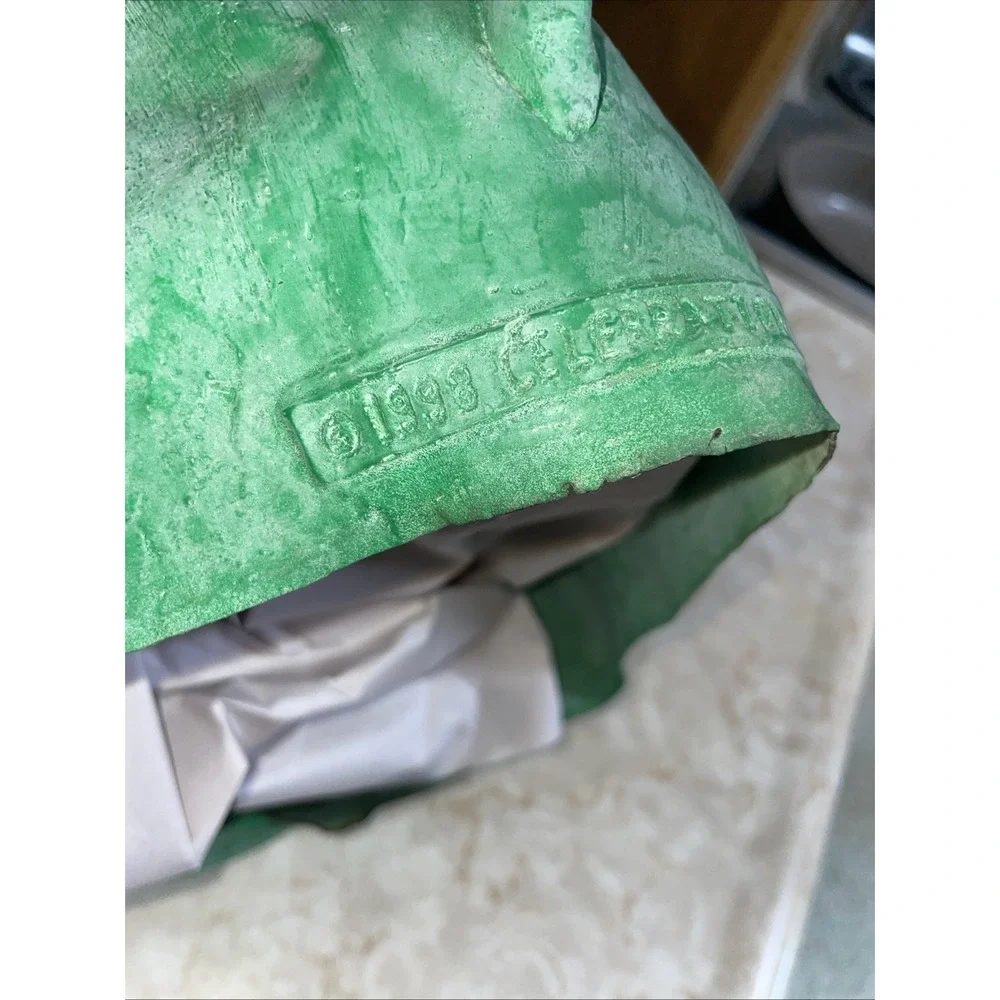 Celebrations Creations Green Lizard Rubber Halloween Mask 1995‎ with tags